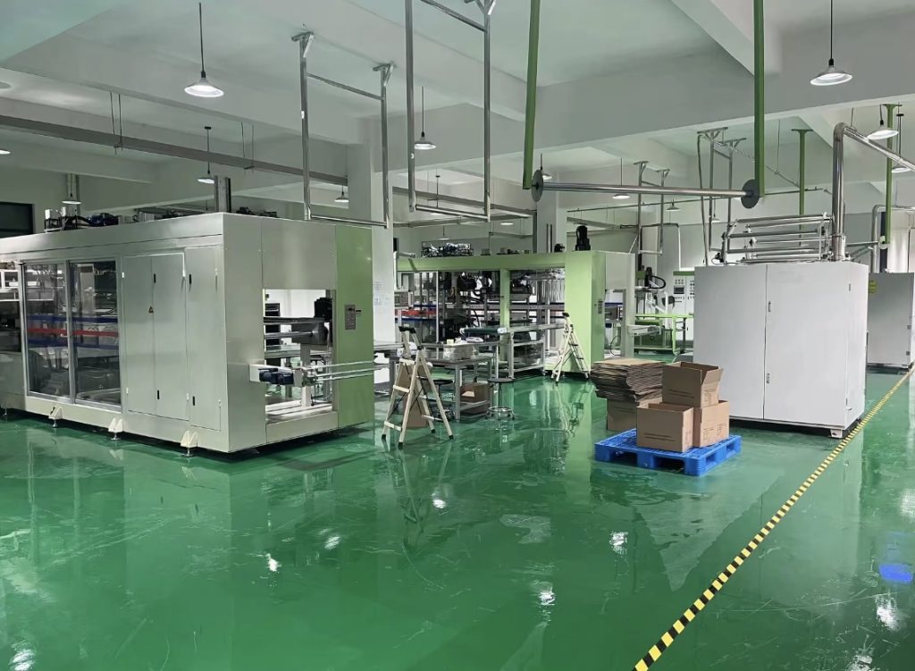 JOYI plant workshop overview with multiple production lines