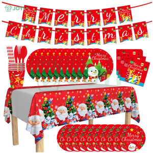 Santa's Grotto Christmas Tableware Set