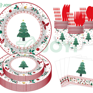Holiday Trim Christmas Tableware Set