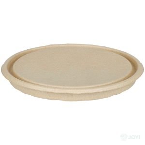 Compostable Wheat Straw Fibre Lid for 425ml Cup Ø108 x H11 mm