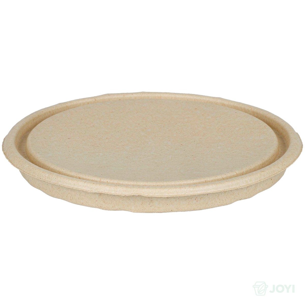 Compostable Wheat Straw Fibre Lid for 425ml Cup Ø108 x H11 mm