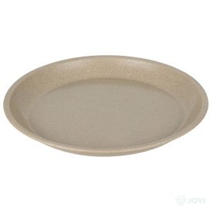 Compostable Wheat Straw Fibre Medium Oval Plate 263 x 199 x H20 mm