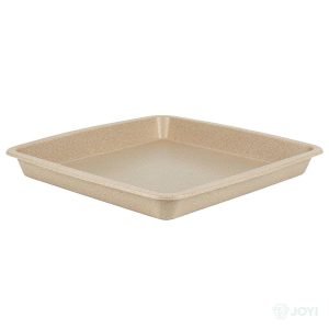 Compostable Wheat Straw Fibre Large Seafood Tray 300 x 300 x H40 mm