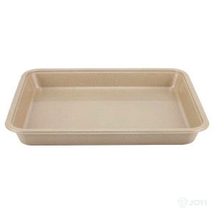 Compostable Wheat Straw Fibre Medium Seafood Tray 300 x 200 x H40 mm