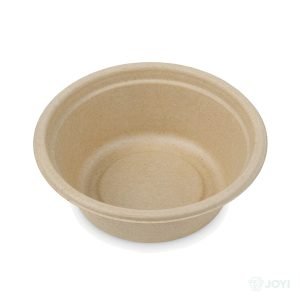 Compostable Plant Fibre 350ml Narrow-Rim Bowl