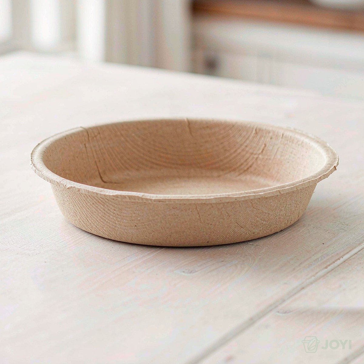 Compostable Plant Fibre 500ml Narrow-Rim Bowl
