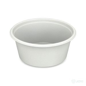 Compostable Plant Fibre 500ml Straight-Wall Bowl