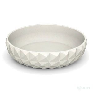 Compostable Plant Fibre 2500ml Diamond Serving Bowl