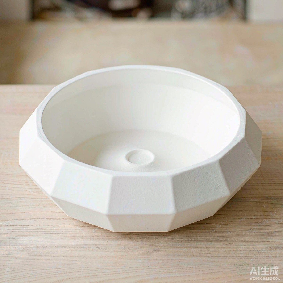 Compostable Plant Fibre 3000ml Diamond Serving Bowl