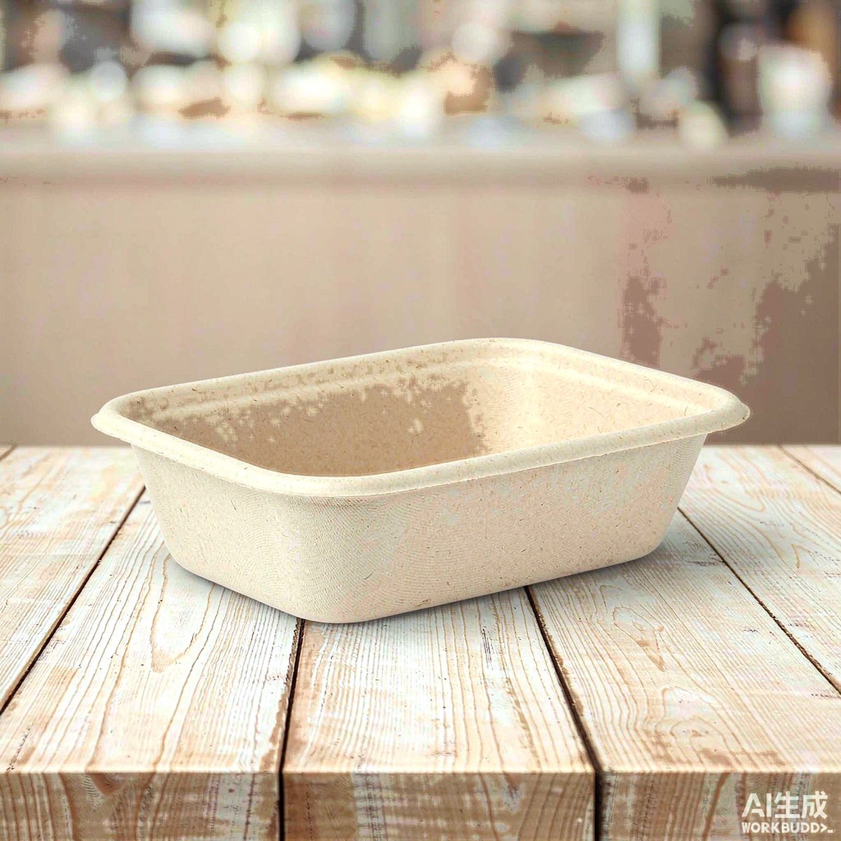 Compostable Plant Fibre Salad Bowl