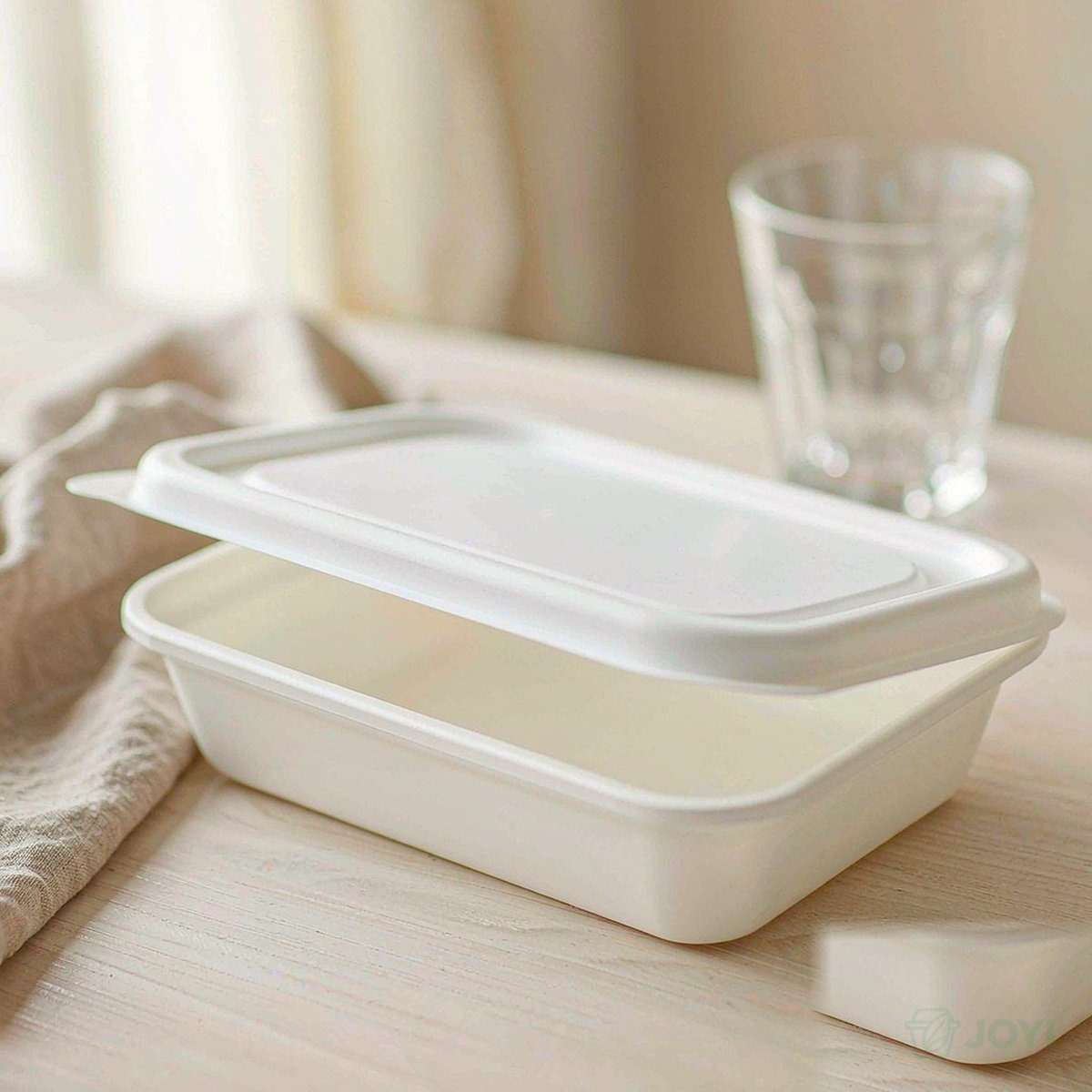 Compostable Plant Fibre 500ml Narrow-Rim Box