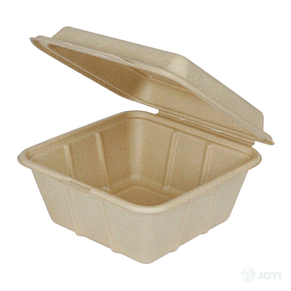 Compostable Plant Fibre Deep Box 165 x 165 x H63 mm