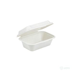 Compostable Plant Fibre 450ml Meal Box