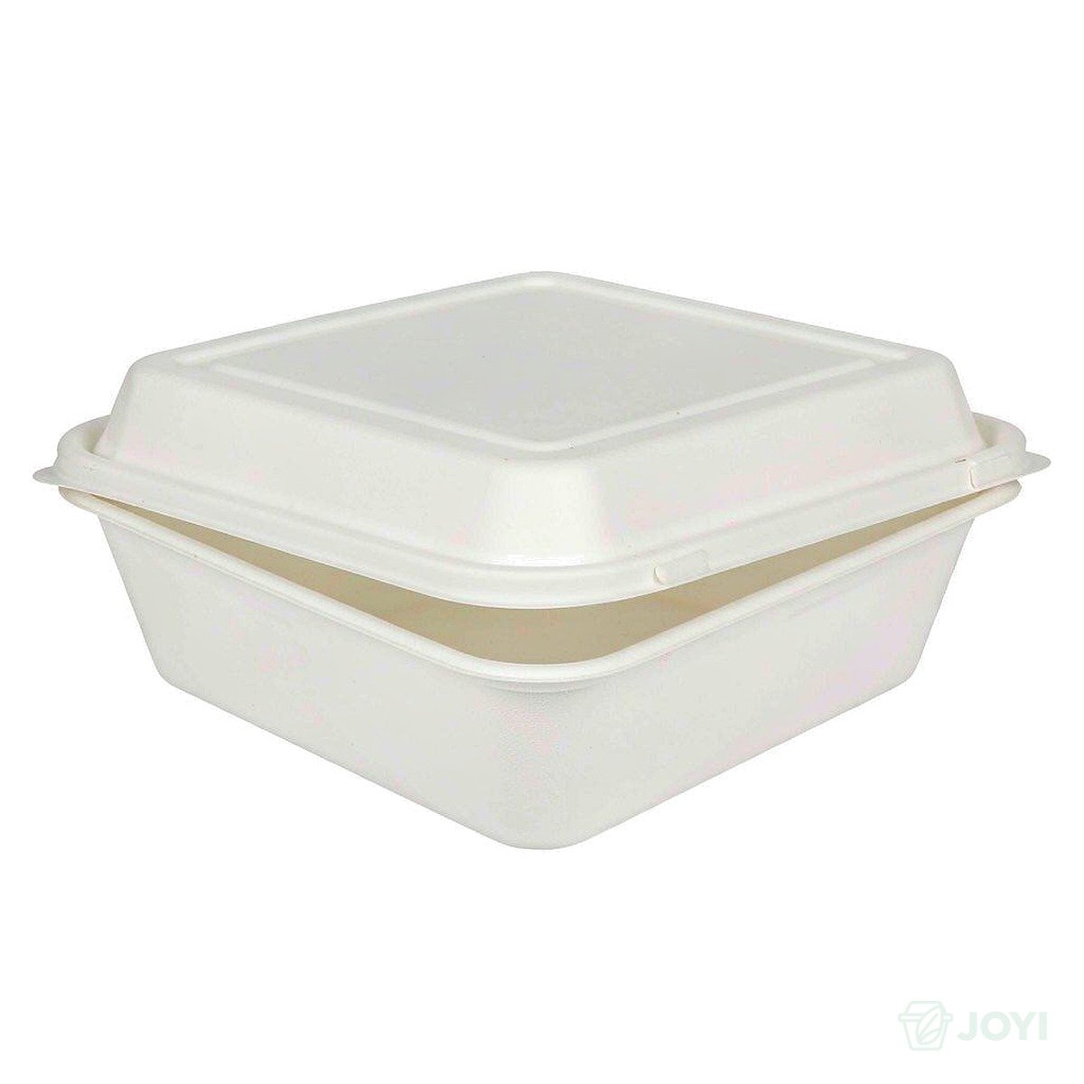 Compostable Plant Fibre Meal Box 228 x 228 x H63 mm