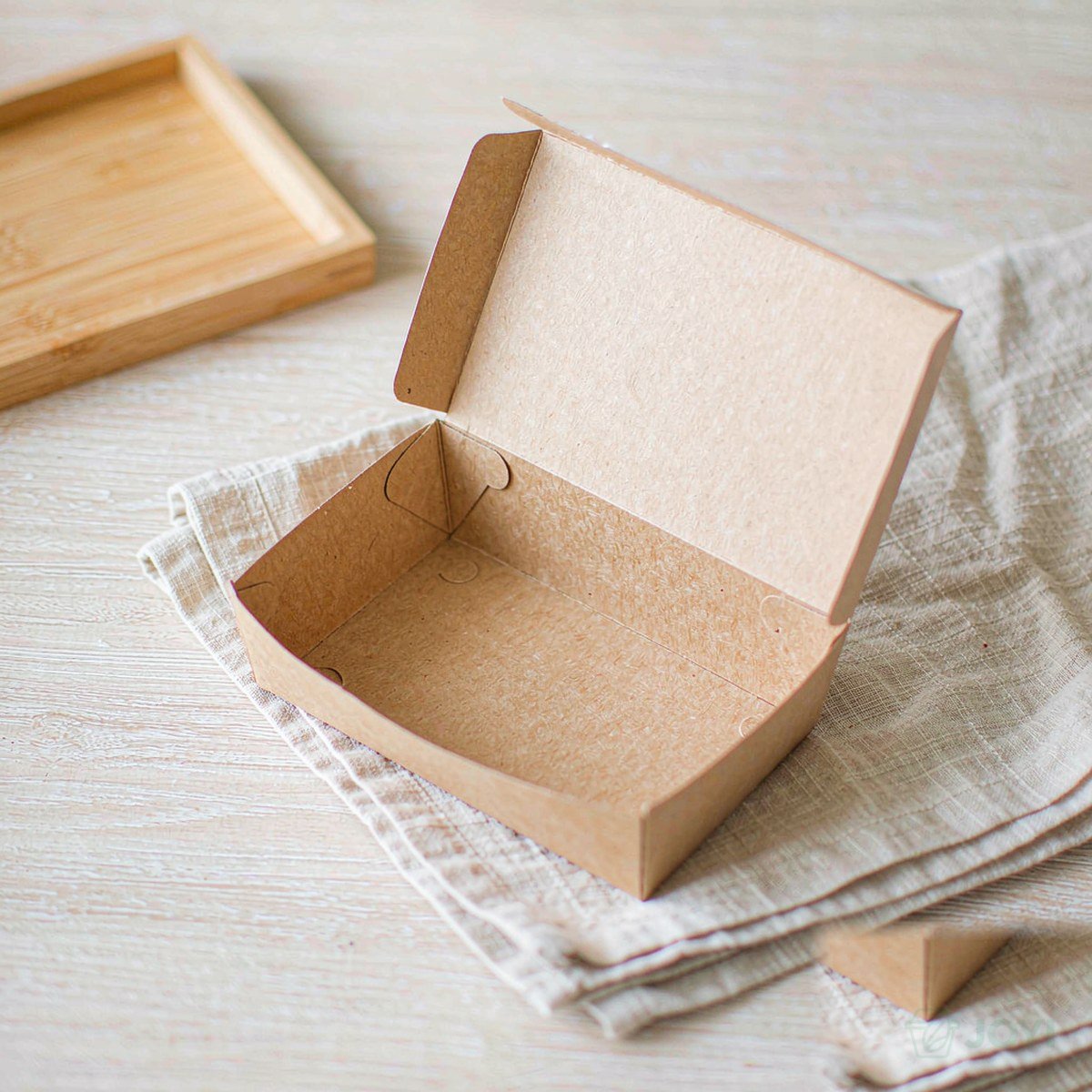Compostable Plant Fibre 8" Meal Box