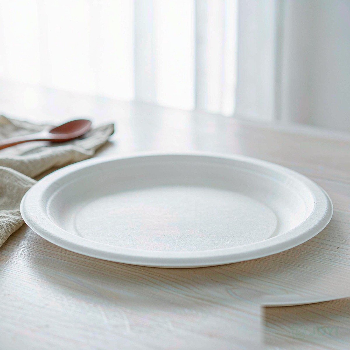 Compostable Plant Fibre 10" Plate