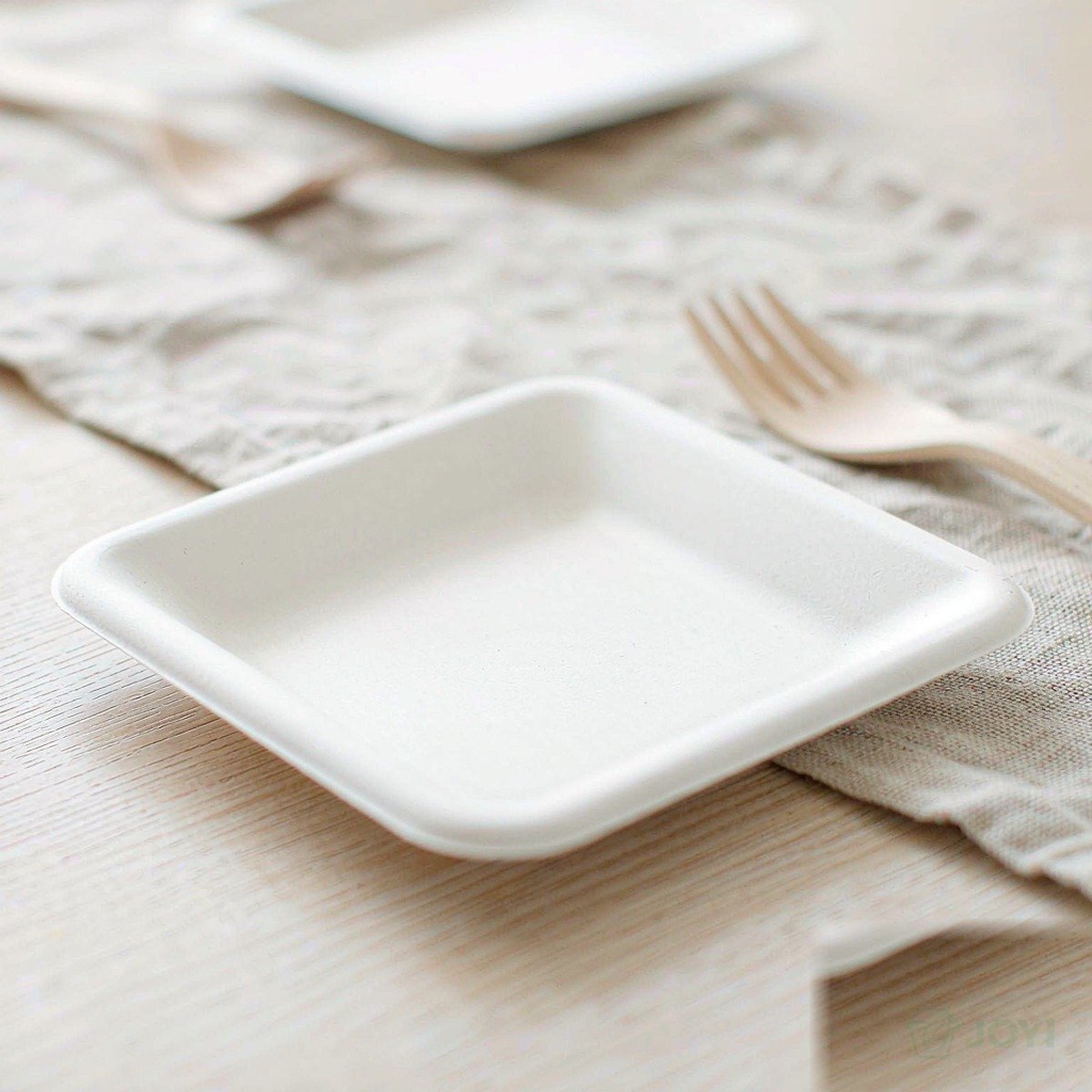 Compostable Plant Fibre 6" Plate