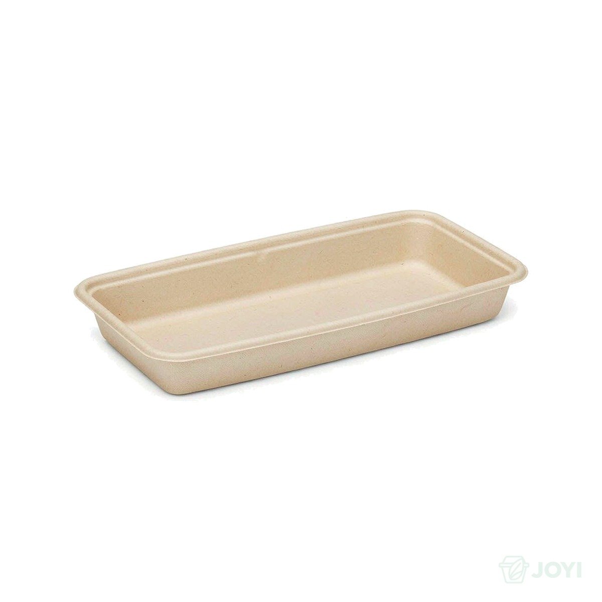 Compostable Plant Fibre Produce Tray 210 x 108 x H13 mm