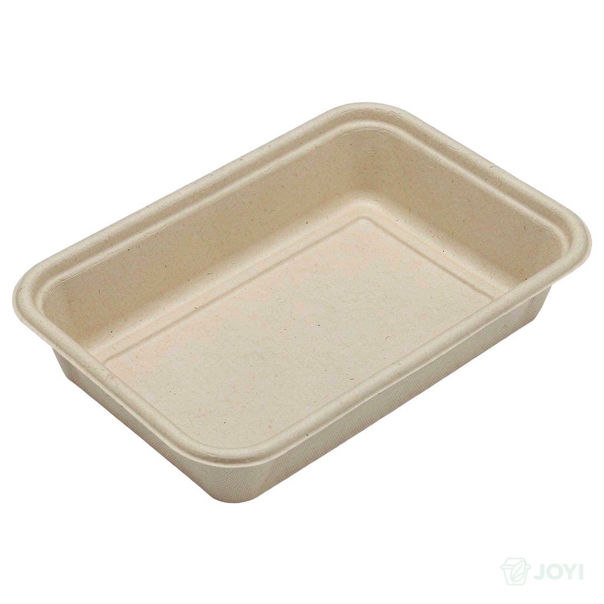 Compostable Plant Fibre Produce Tray 229 x 171 x H25 mm