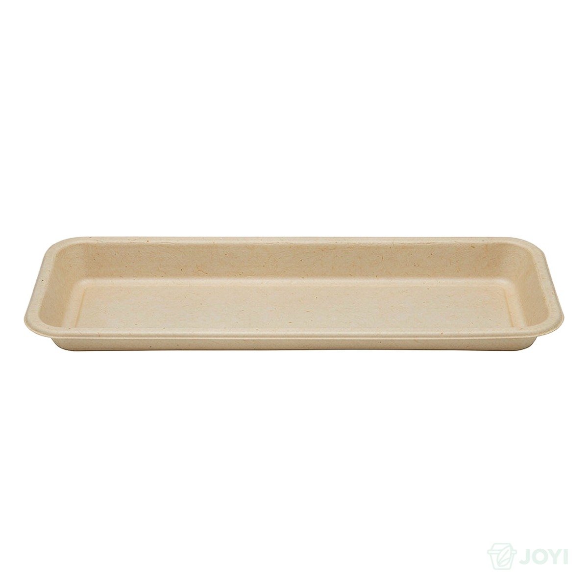 Compostable Plant Fibre Sushi Tray 219 x 90 x H20 mm