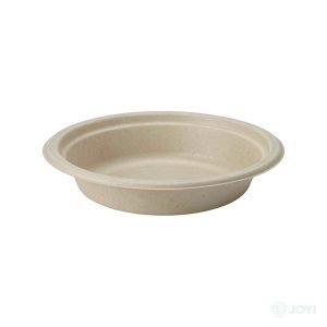Compostable Plant Fibre 500ml Round Bowl Ø155 x H55 mm