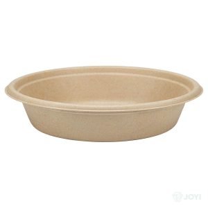 Compostable Plant Fibre Round Bowl Ø222 x H40 mm