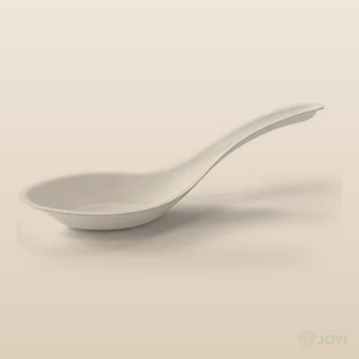 Compostable Plant Fibre Soup Spoon 120 x 42 mm