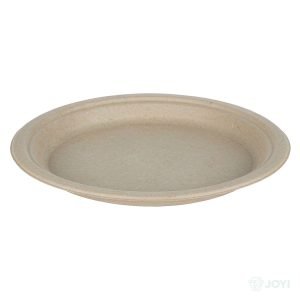 Compostable Plant Fibre Small Cake Plate Ø112 x H15 mm