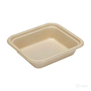 Compostable Bagasse Taco Box 225 x 160 x H24 mm
