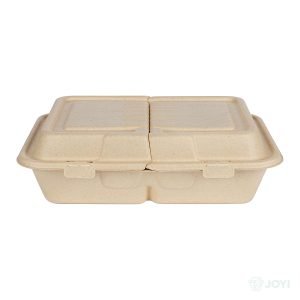 Compostable Bagasse 96 Lock Box 230 x 158 x H76 mm