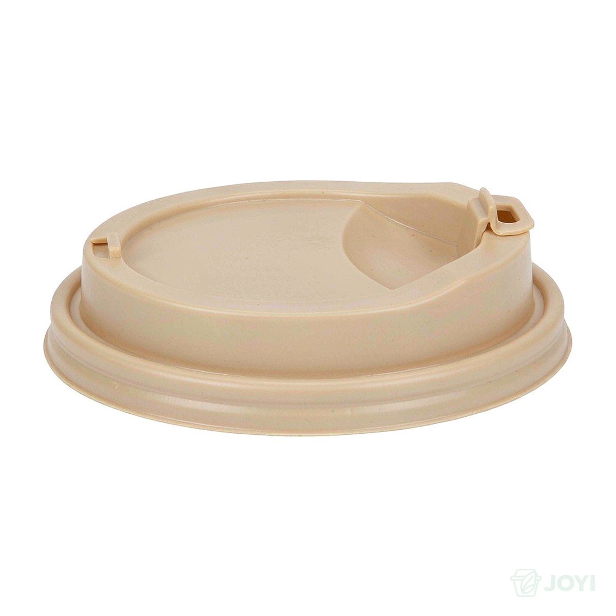 Compostable Bagasse 90 Flip Cup Lid Ø95 x H22 mm