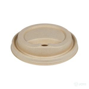 Compostable Bagasse 90 Sip Cup Lid Ø95 x H22 mm