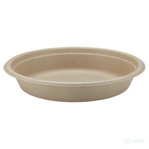Compostable Bagasse 6" Round Bowl Ø160 x H35 mm