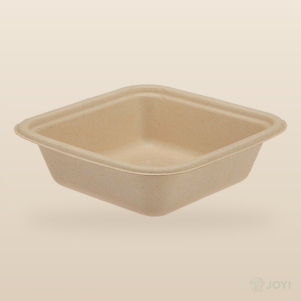 Compostable Bagasse 24oz Square Salad Bowl 215 x 215 x H38 mm - Image 3