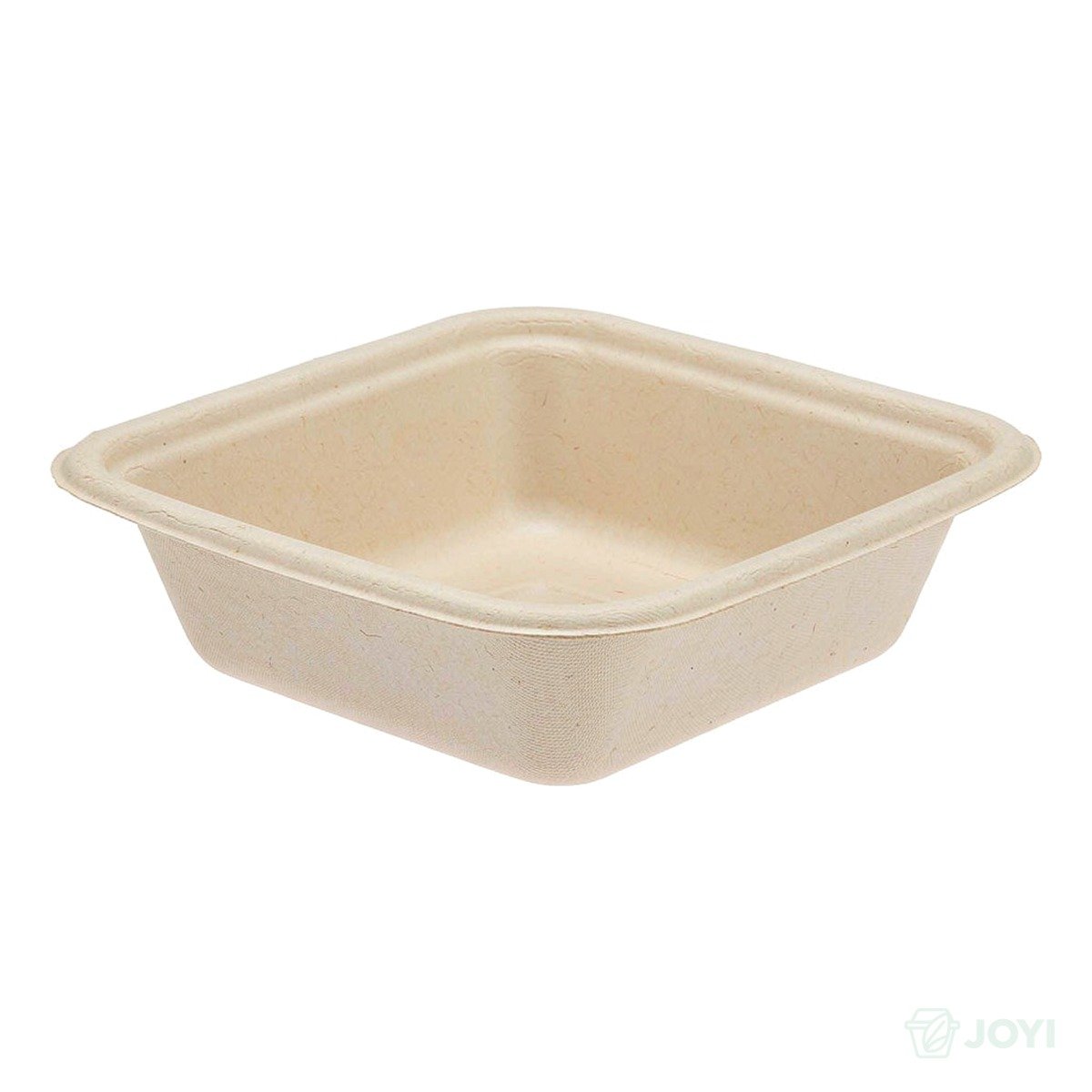 Compostable Bagasse 24oz Square Salad Bowl 215 x 215 x H38 mm