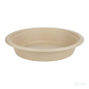 Compostable Bagasse 16oz Round Bowl Ø175 x H37 mm