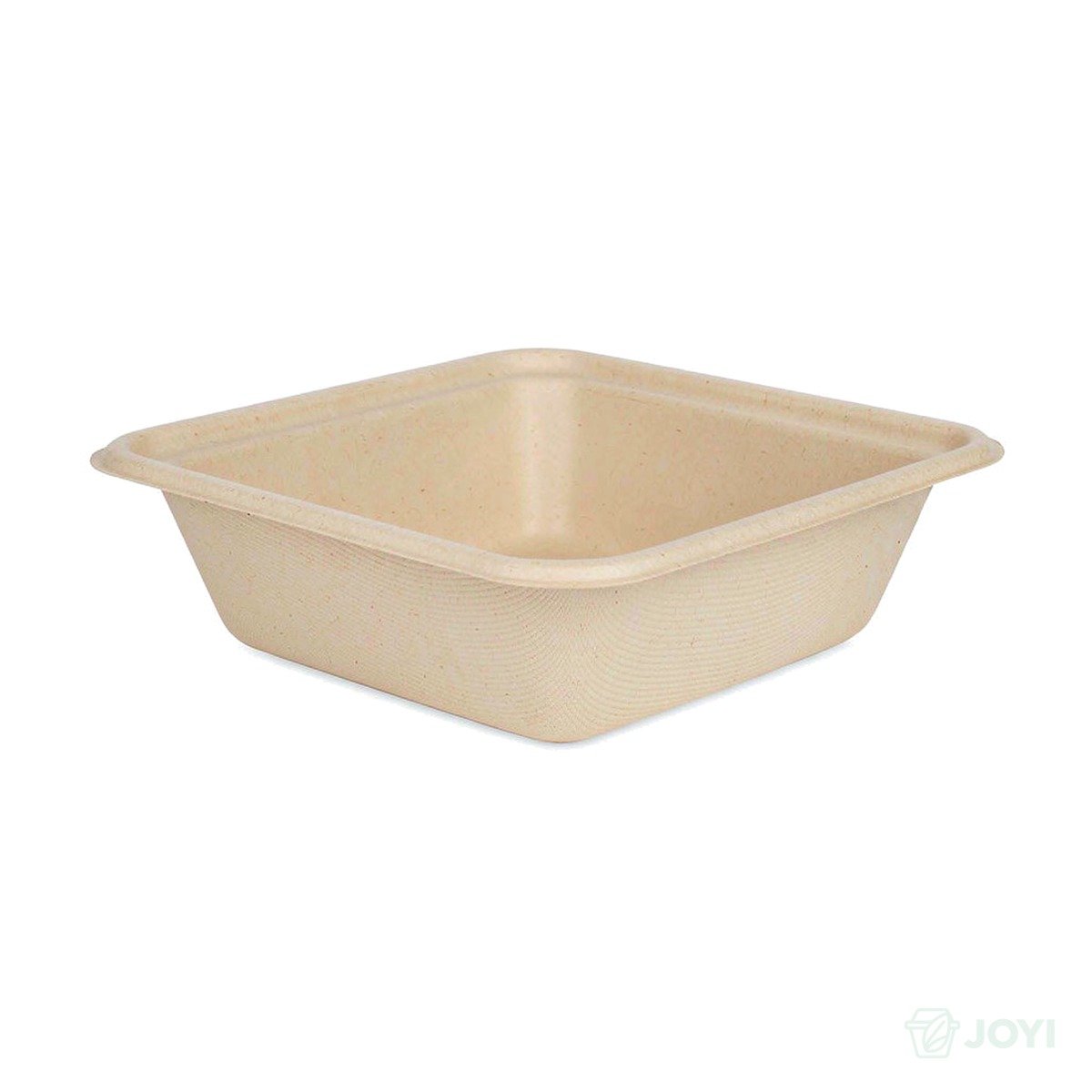 Compostable Bagasse 32oz Square Salad Bowl 215 x 215 x H47 mm