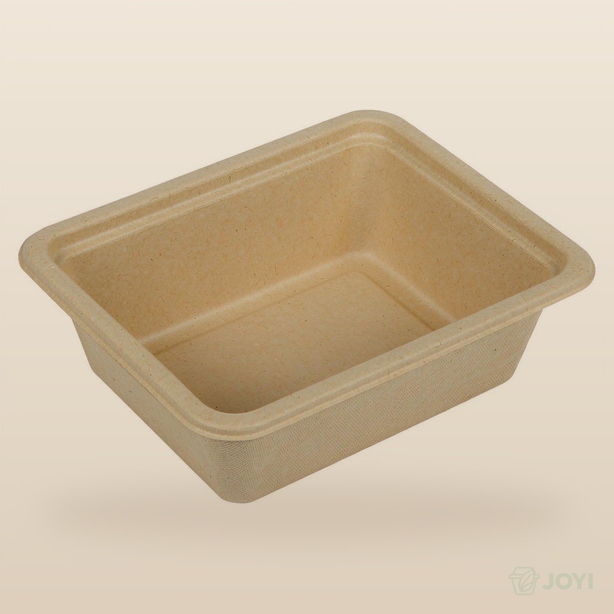 Compostable Bagasse 1100ml Food Container 220 x 170 x H55 mm - Image 3