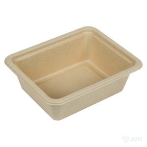 Compostable Bagasse 1100ml Food Container 220 x 170 x H55 mm