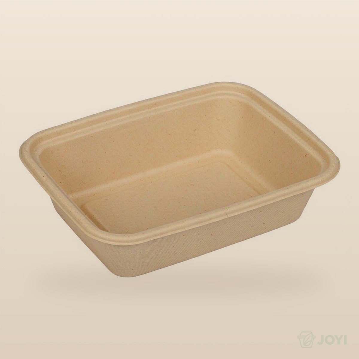 Compostable Bagasse 1300ml Food Container 220 x 170 x H78 mm - Image 3