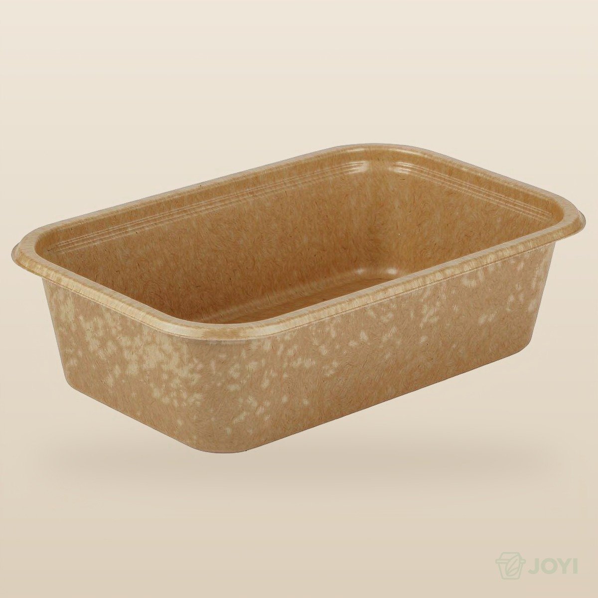 Compostable Bagasse 650ml Rectangular Container 180 x 125 x H55 mm - Image 3